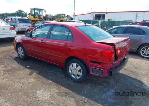 2008 Toyota Corolla Le из США, поврежденный, VIN 2T1BR32EX8C894325